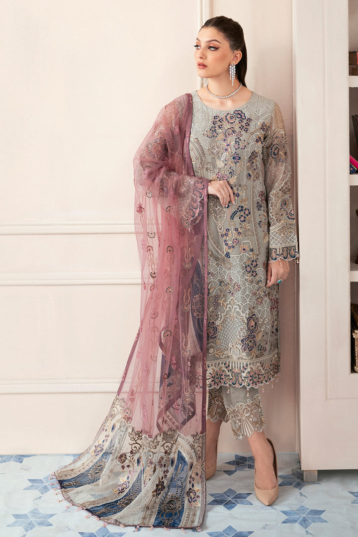 Ramsha | Rangoon Chiffon Collection 24 | D-907 - Waniyas