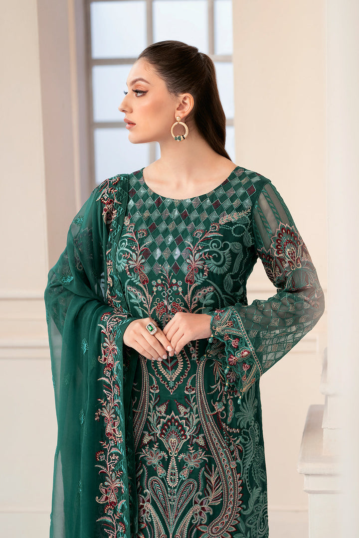 Ramsha | Rangoon Chiffon Collection 24 | D-908 - Waniyas