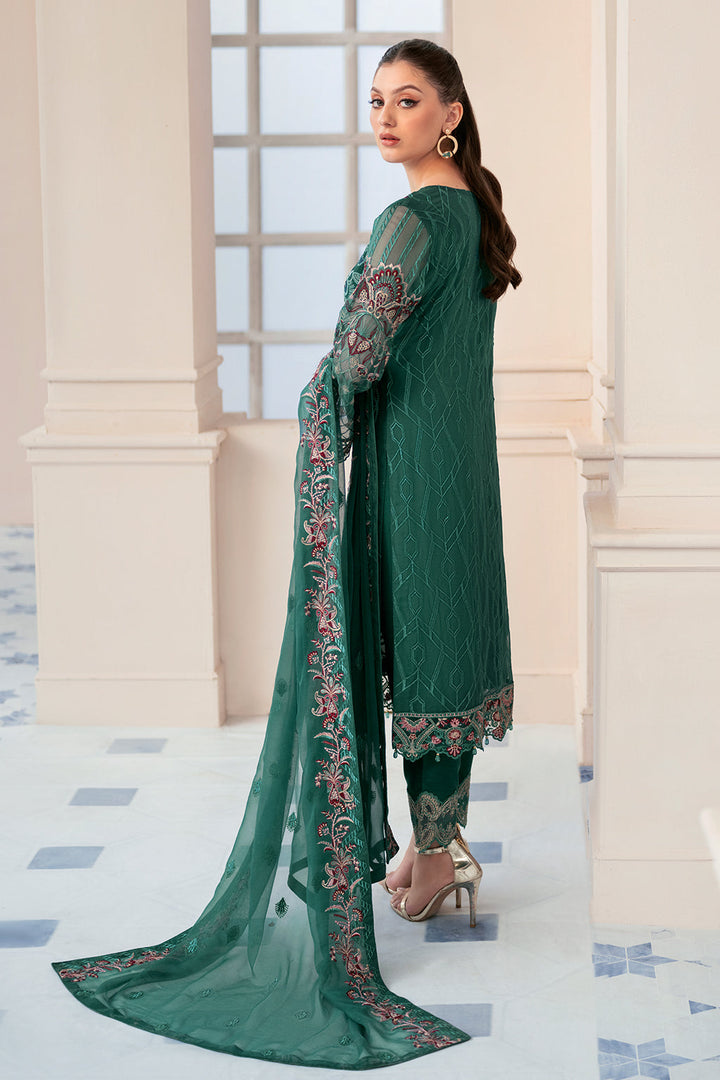 Ramsha | Rangoon Chiffon Collection 24 | D-908 - Waniyas