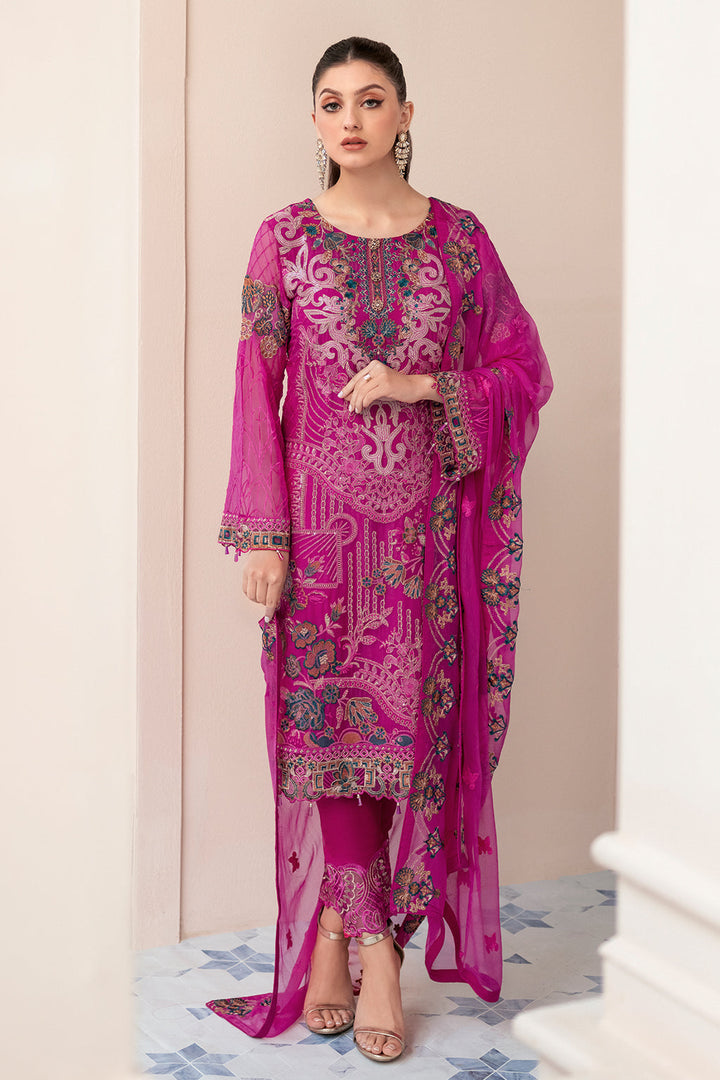 Ramsha | Rangoon Chiffon Collection 24 | D-912 - Waniyas