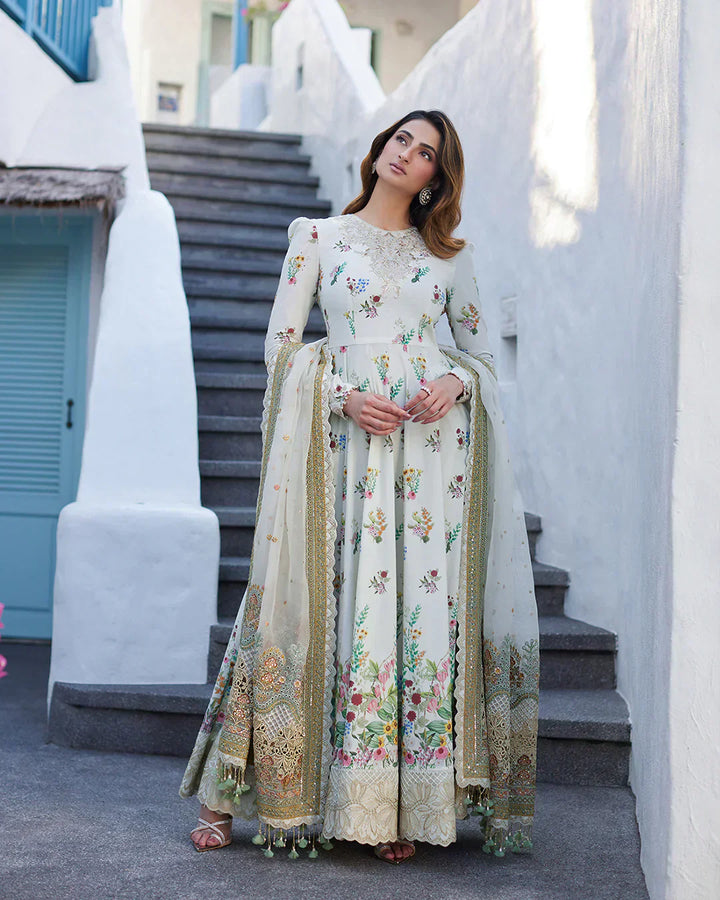 Faiza Saqlain | Liliana Luxury Lawn 24 | Avelina - Waniyas