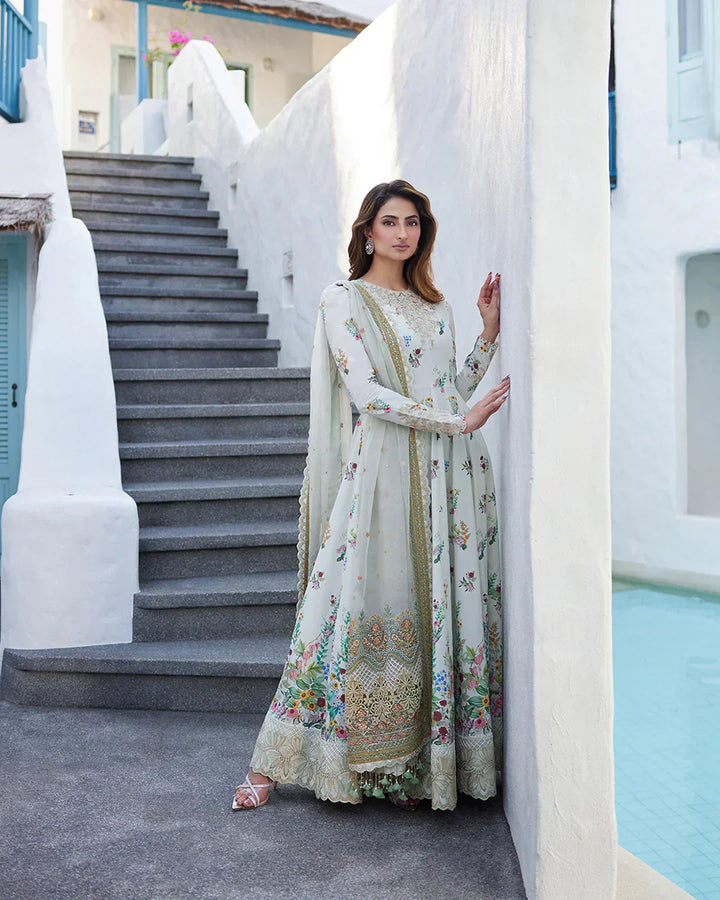 Faiza Saqlain | Liliana Luxury Lawn 24 | Avelina - Waniyas