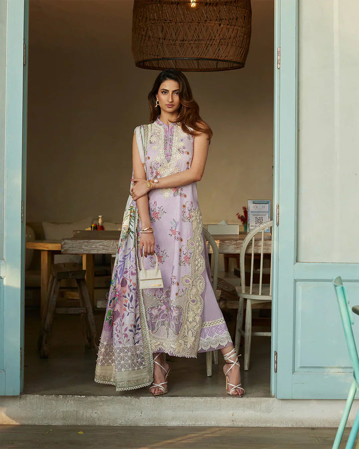 Faiza Saqlain | Liliana Luxury Lawn 24 | Nazeli - Waniyas