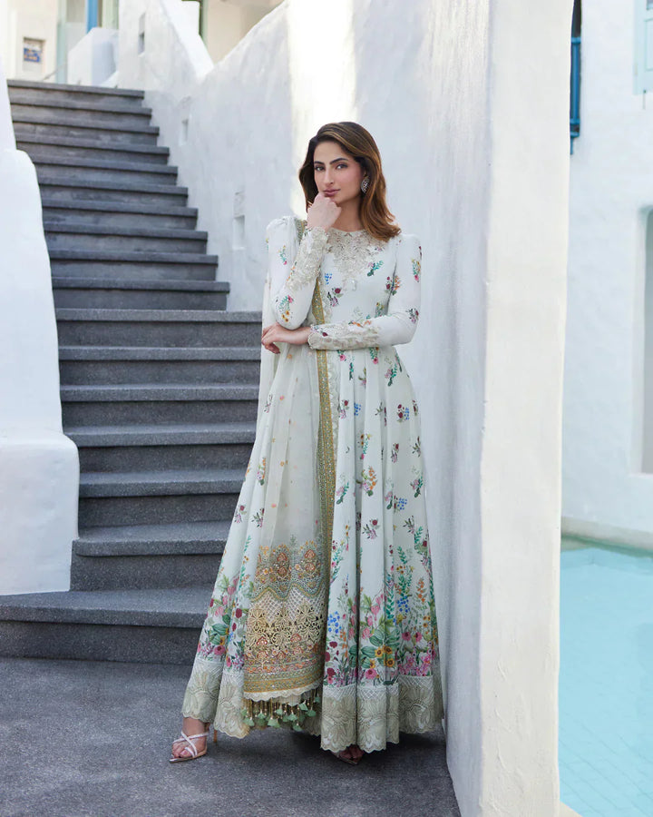 Faiza Saqlain | Liliana Luxury Lawn 24 | Avelina - Waniyas