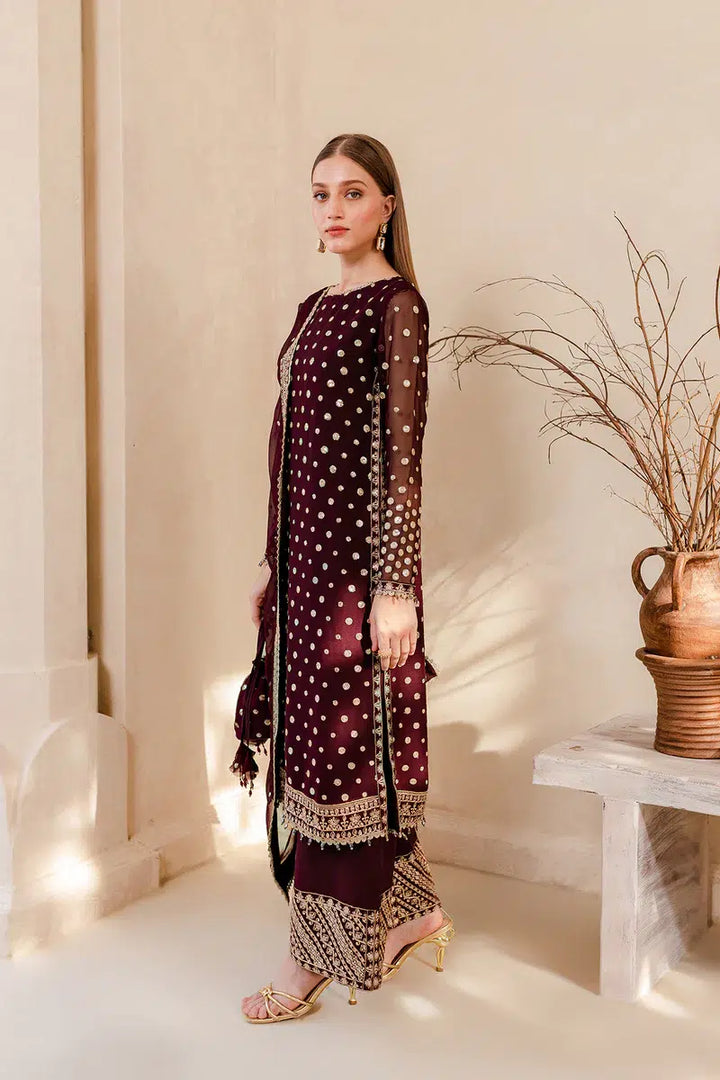 Farasha | Ritzier Festive Formals | Mulberry Glaze - Waniyas