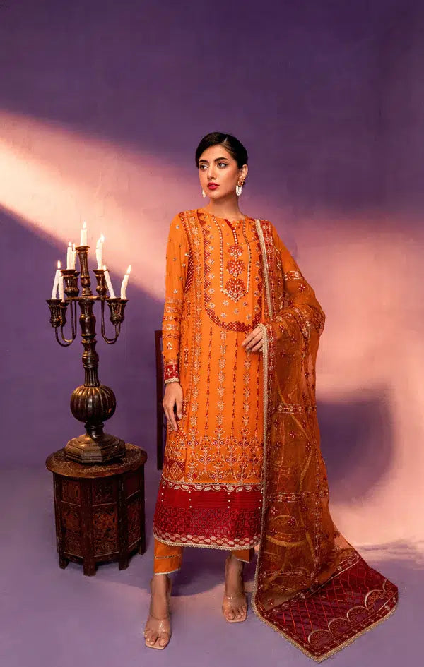 Gisele | Zarish Festive Collection 23 | Gul Makai - Waniyas