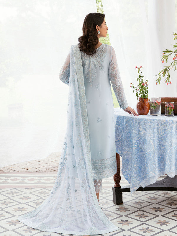 Gulaal | Embroidered Chiffon 23 | Wisteria - Waniyas