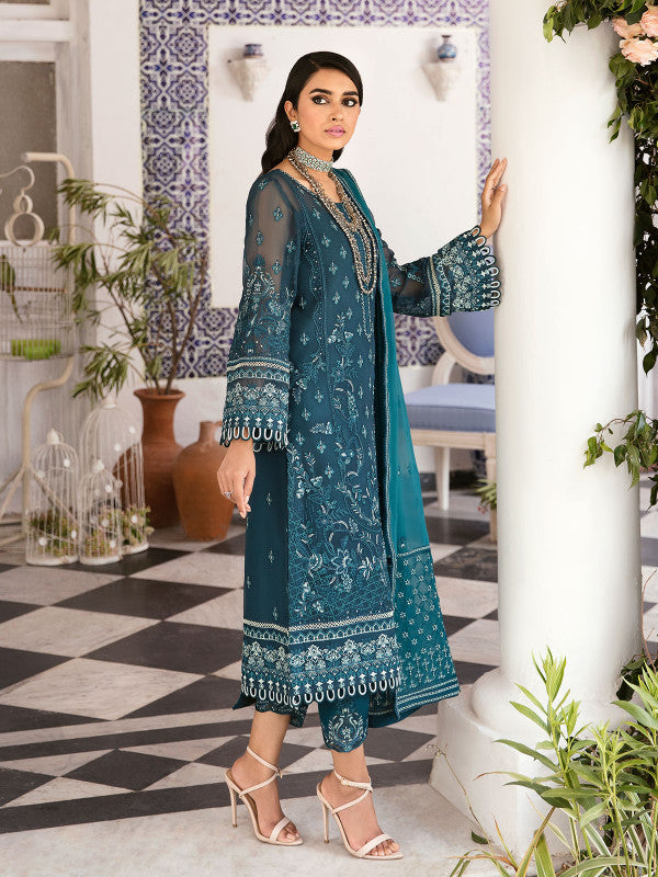 Gulaal | Embroidered Chiffon 23 | Reyah - Waniyas