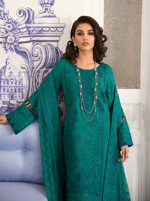 Gulaal | Embroidered Chiffon 23 | Sairaab - Waniyas