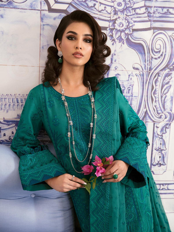 Gulaal | Embroidered Chiffon 23 | Sairaab - Waniyas