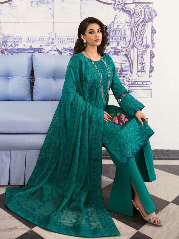 Gulaal | Embroidered Chiffon 23 | Sairaab - Waniyas