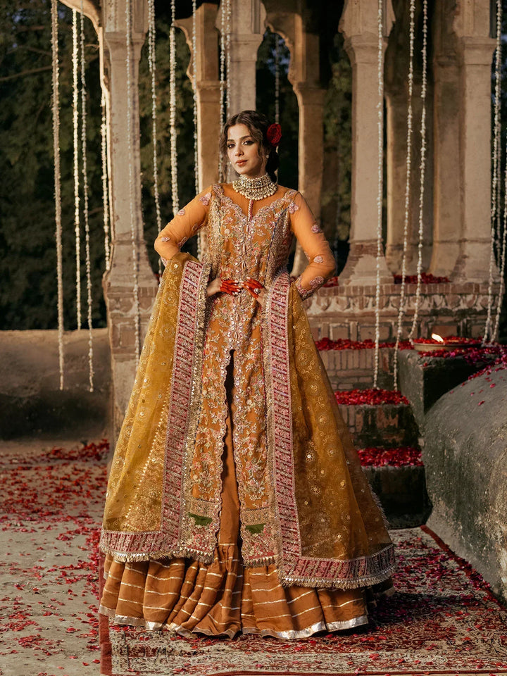 Maryam Hussain | Gulaab Wedding Formals 24 | Sandli - Waniyas