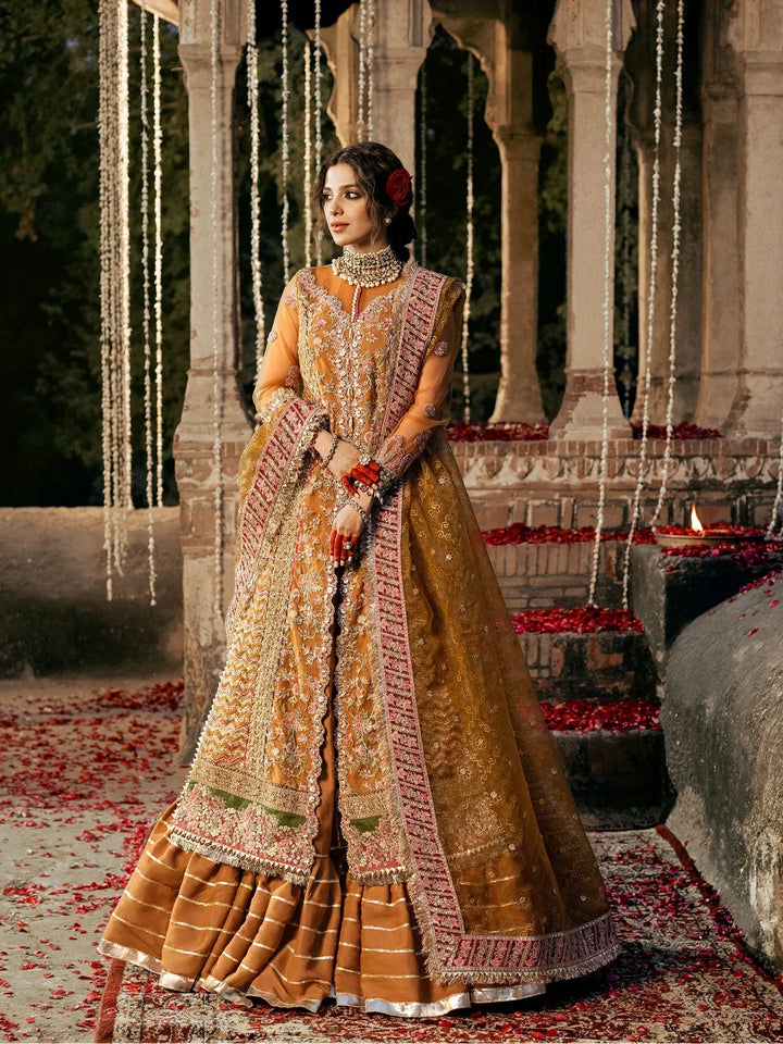 Maryam Hussain | Gulaab Wedding Formals 24 | Sandli - Waniyas