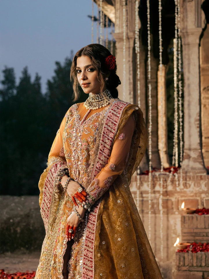 Maryam Hussain | Gulaab Wedding Formals 24 | Sandli - Waniyas