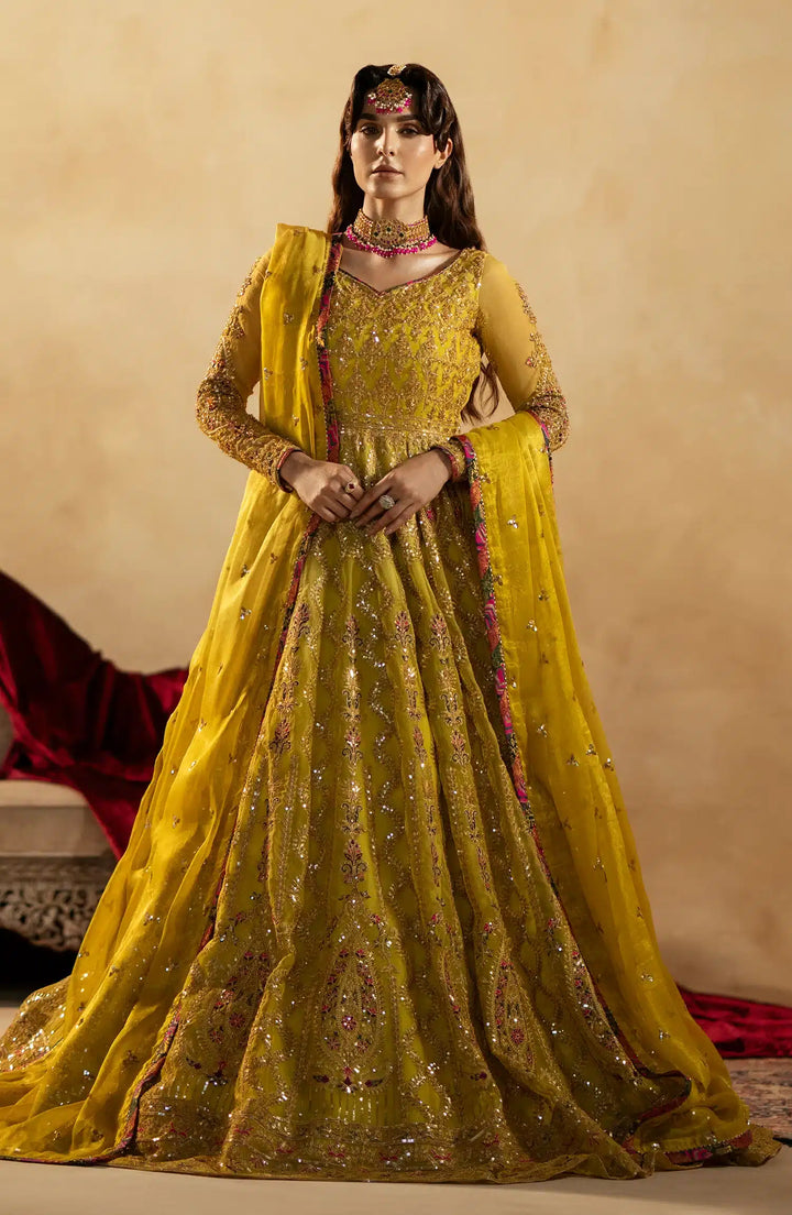 Maryum N Maria | Zamani Beghum Formals 23 | Peridot-(MW23-511) - Waniyas