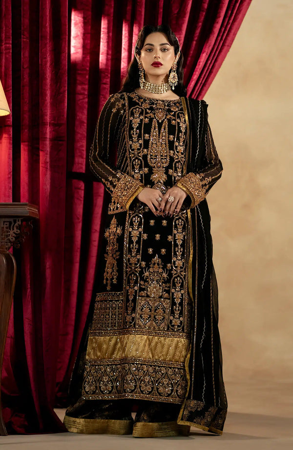 Maryum N Maria | Zamani Beghum Formals 23 | Amber-(MW23-519) - Waniyas