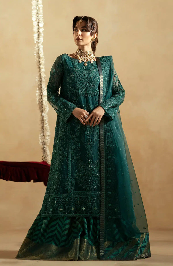 Maryum N Maria | Zamani Beghum Formals 23 | Emerald-(MW23-516) - Waniyas