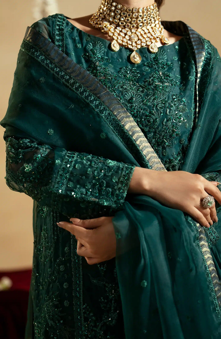 Maryum N Maria | Zamani Beghum Formals 23 | Emerald-(MW23-516) - Waniyas