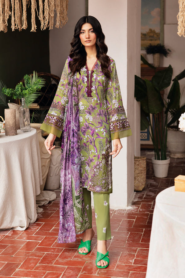 Ramsha | Rangrez Lawn Collection | N-410 - Waniyas