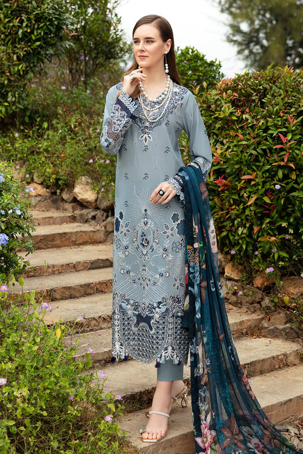 Ramsha | Andaz Collection | ALICE BLUE - Waniyas