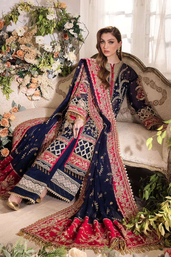 Saad Shaikh | Panache Luxury Chiffon 24 | Zofiya - Waniyas