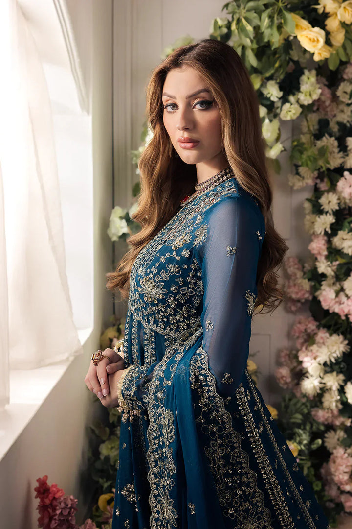 Saad Shaikh | Panache Luxury Chiffon 24 | Yumna - Waniyas