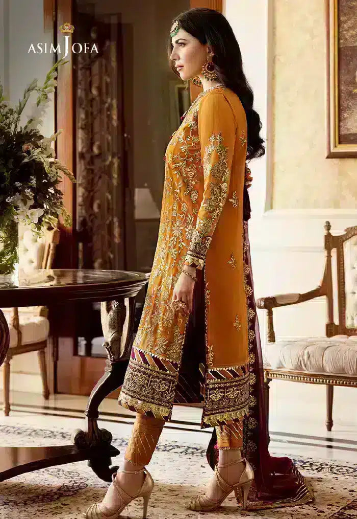 Asim Jofa | Zari Sitara Collection 2023 | AJZS-30 - Waniyas