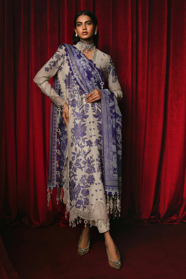 Sana Safinaz | Luxury Collection 24 | L241-008B-3CV - Waniyas