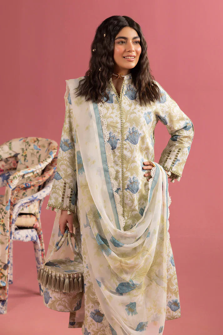 Alizeh | Sheen Lawn Prints 24 | Tesoro - Waniyas