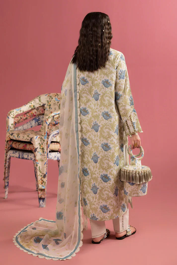 Alizeh | Sheen Lawn Prints 24 | Tesoro - Waniyas