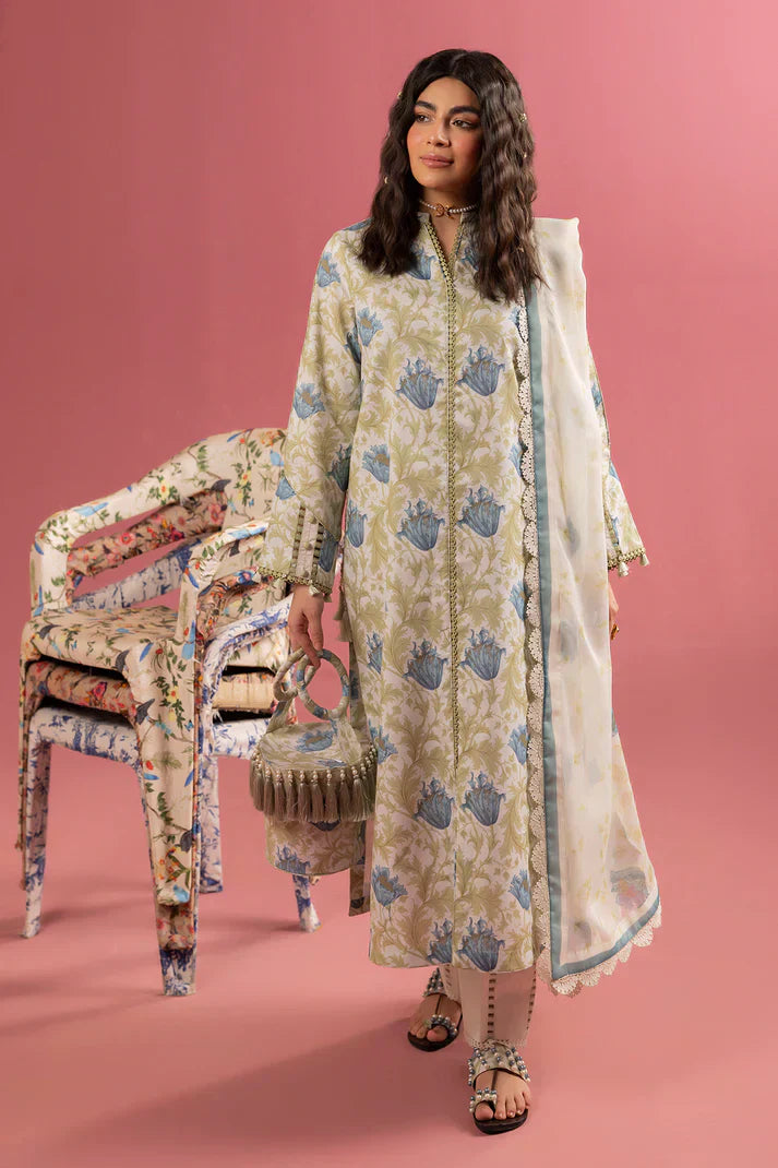 Alizeh | Sheen Lawn Prints 24 | Tesoro - Waniyas