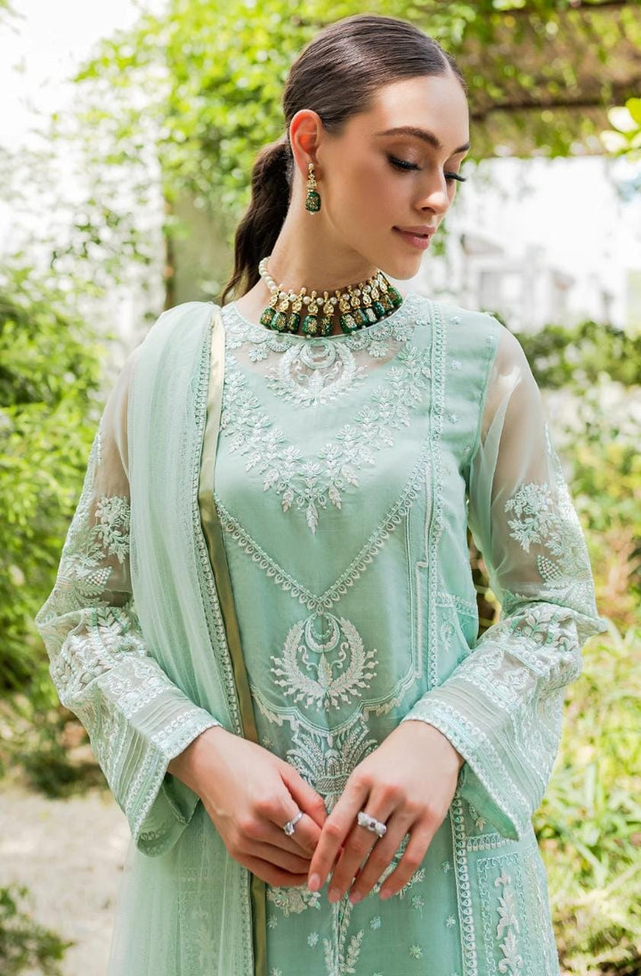 Maryum N Maria | Sorina Luxury Chiffon 23 | Beach Glass (MW23-504) - Waniyas