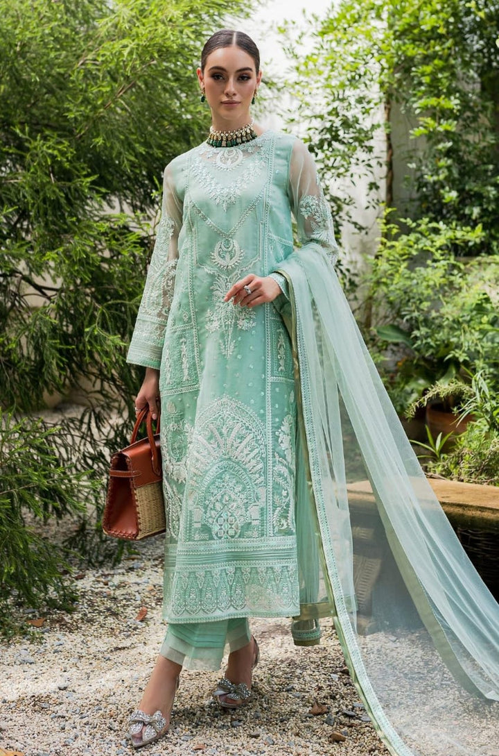 Maryum N Maria | Sorina Luxury Chiffon 23 | Beach Glass (MW23-504) - Waniyas