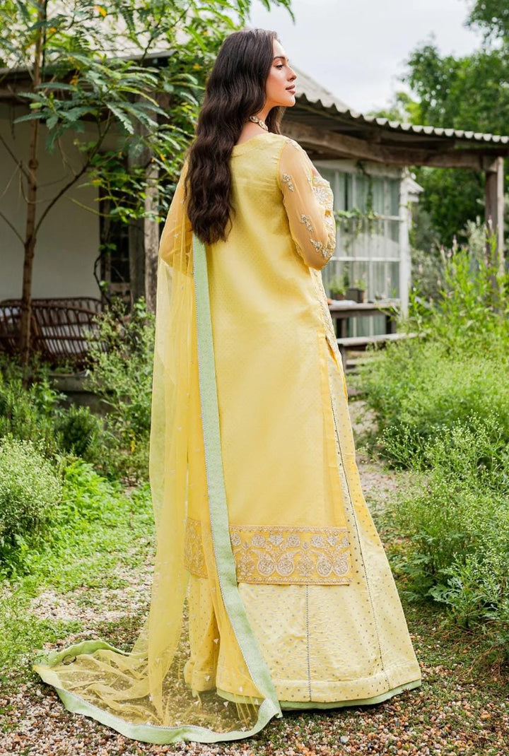 Maryum N Maria | Sorina Luxury Chiffon 23 | Lemon Zest (MW23-508) - Waniyas