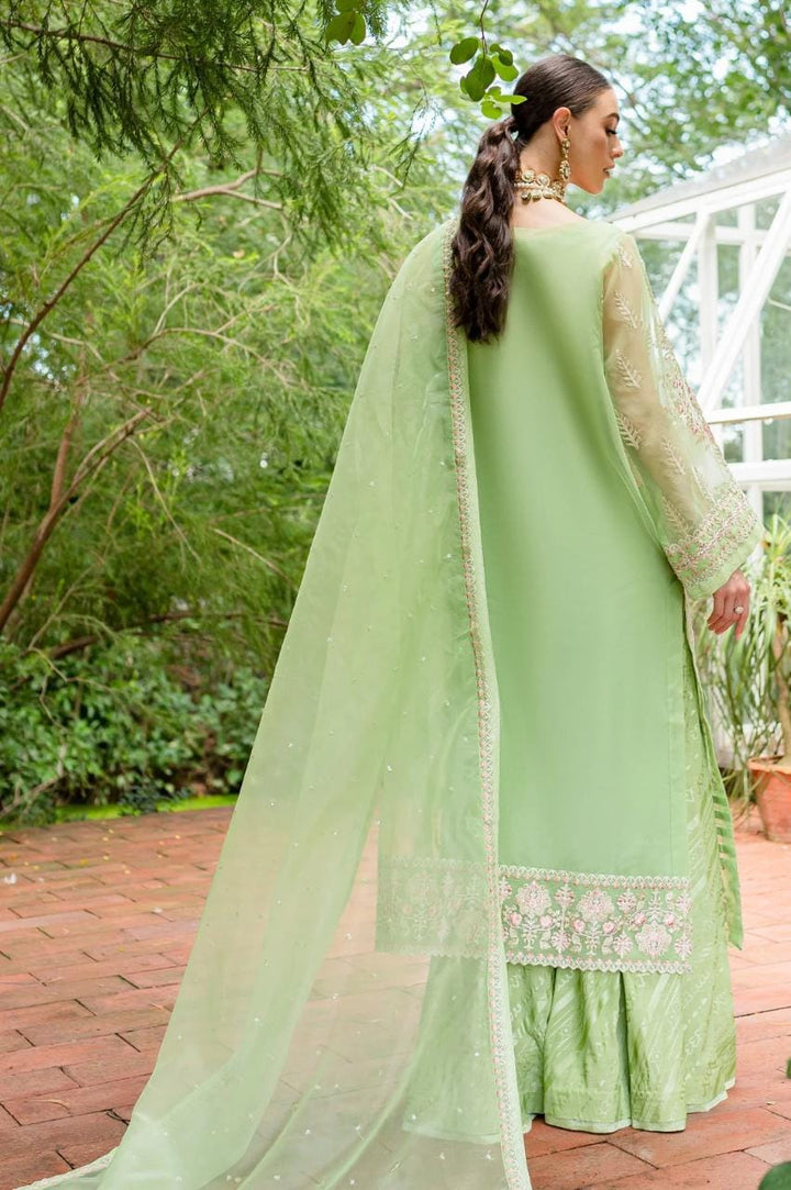 Maryum N Maria | Sorina Luxury Chiffon 23 | Lilly Green (MW23-506) - Waniyas