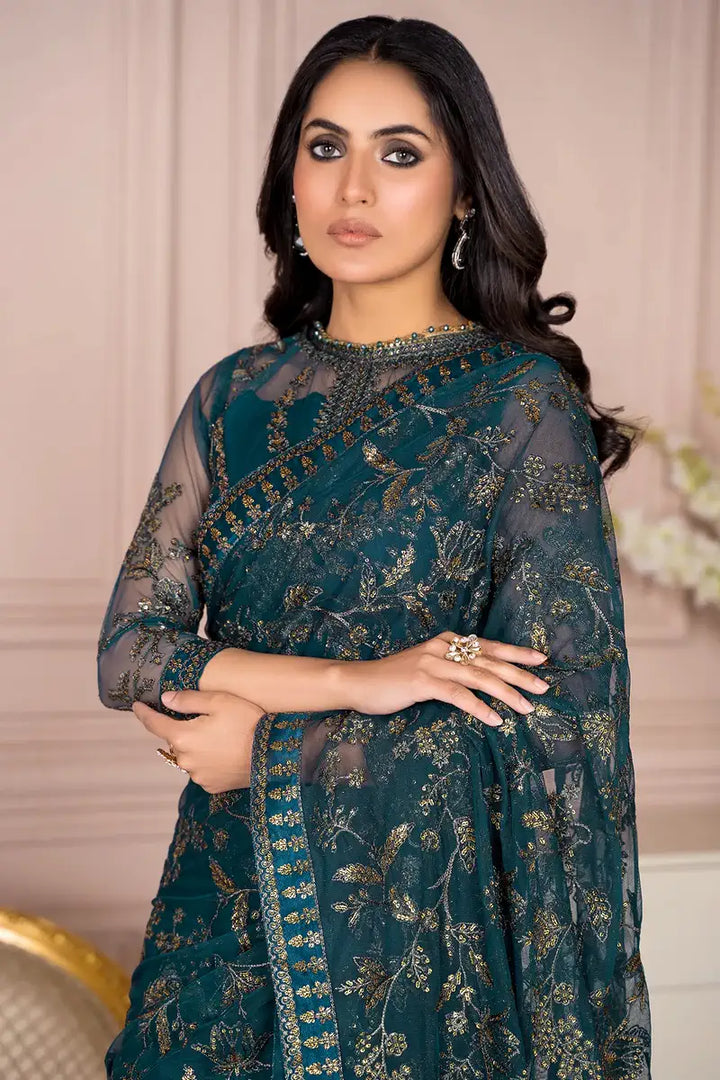 Zarif | Afreen Formals | ZA 01 EVERGREEN - Waniyas