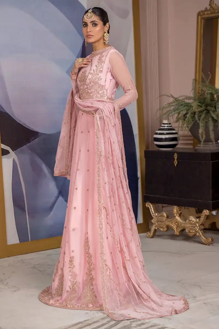 Zarif | Afreen Formals | ZA 06 FRENCH ROSE - Waniyas