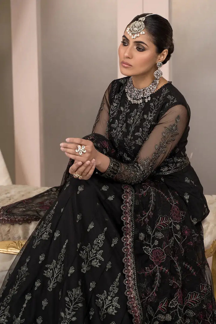 Zarif | Afreen Formals | ZA 03 BLACK AFFAIR - Waniyas