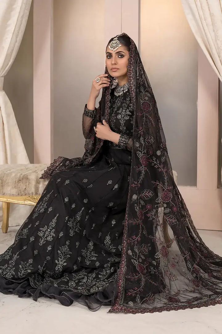 Zarif | Afreen Formals | ZA 03 BLACK AFFAIR - Waniyas