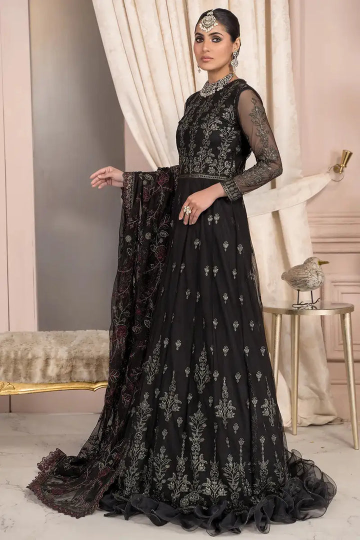 Zarif | Afreen Formals | ZA 03 BLACK AFFAIR - Waniyas