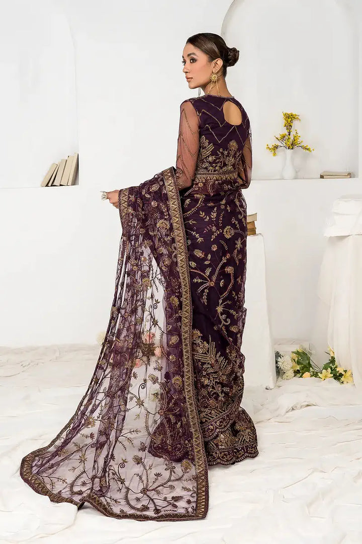 Zarif | LA CELESTE LUXURY Formals | ZLC 06 LAVENDER - Waniyas