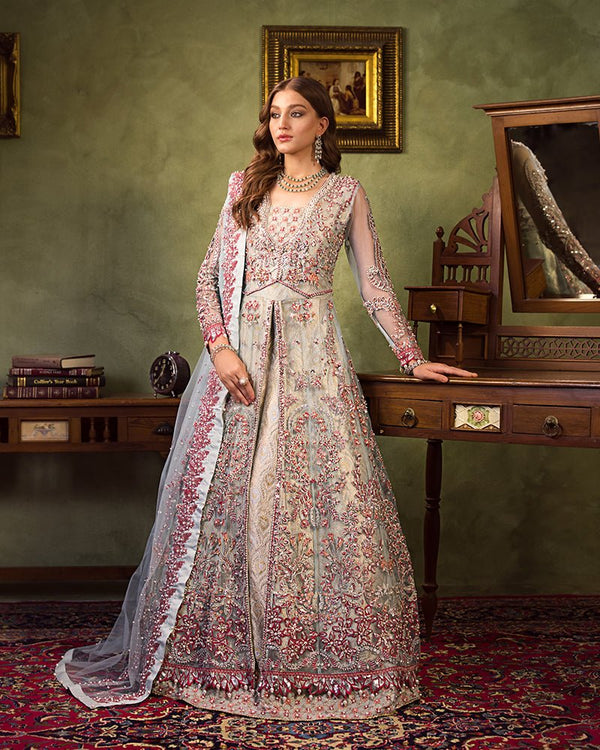 Ain | Aroosh Luxury Formals 24 | AR-93 ALEESHA (Ice Grey)