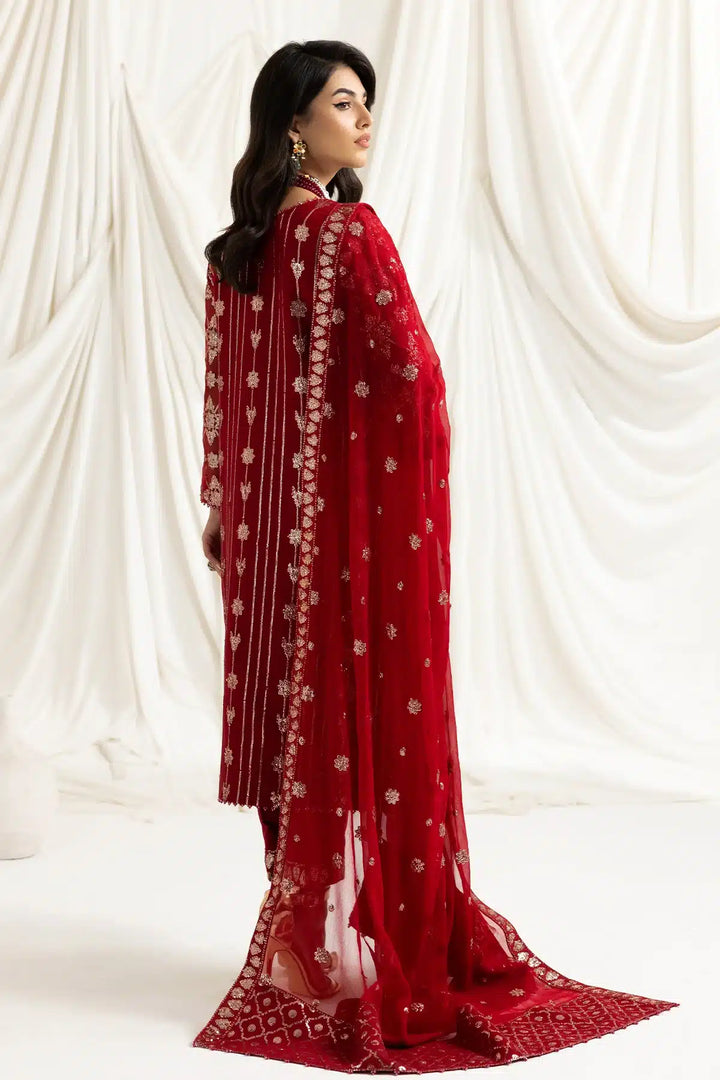 Alizeh | Dua Formals 23 | DUA-V02D02A-ALARA(RED) - Waniyas