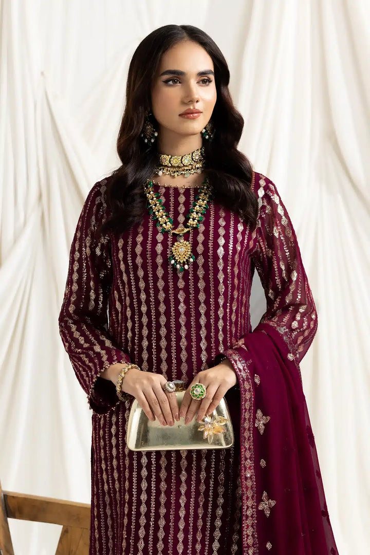 Alizeh | Dua Formals 23 | DUA-V02D03A-AYSAL(MAGENTA) - Waniyas