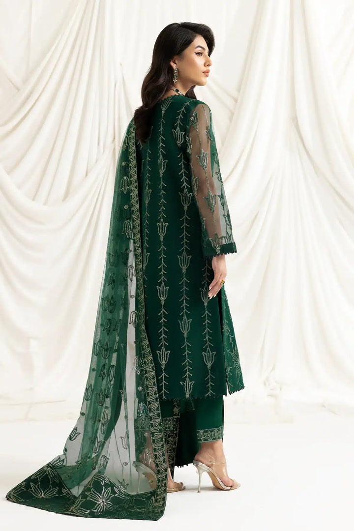 Alizeh | Dua Formals 23 | DUA-V02D05A-ELNAZ(GREEN) - Waniyas