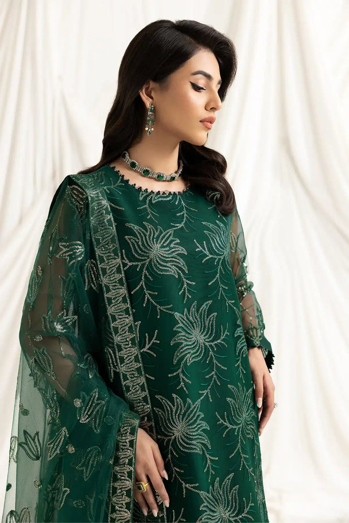 Alizeh | Dua Formals 23 | DUA-V02D05A-ELNAZ(GREEN) - Waniyas