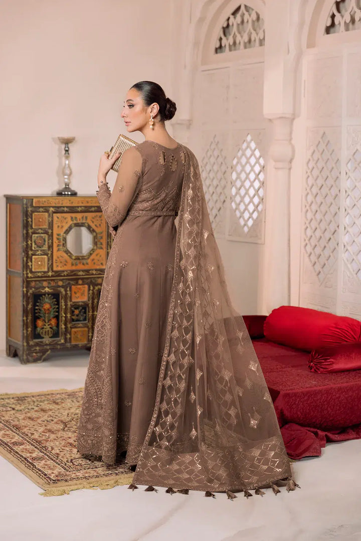 Alizeh | Dua Formals 23 | DUA-V01D05B- RYAN ( BEIGE ) - Waniyas