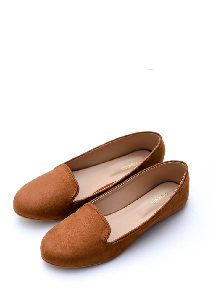 Camel Brown Loafers - Waniyas