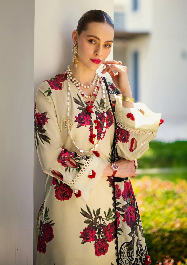 Elaf Premium | Prints Collection 2024 | EOP-03A SWAN - Waniyas