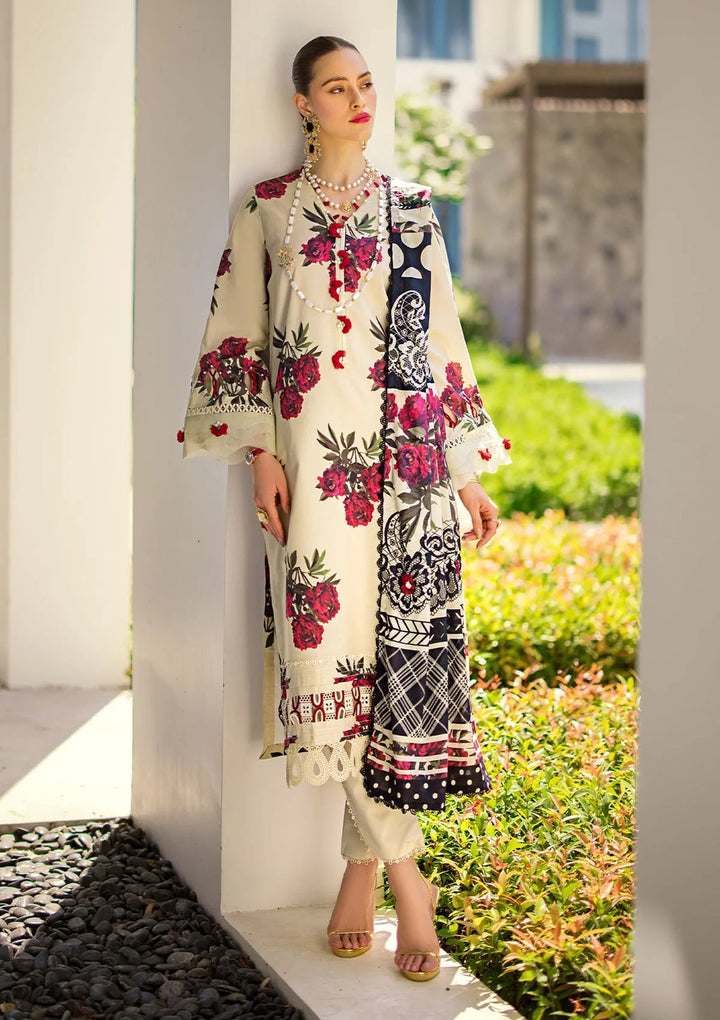 Elaf Premium | Prints Collection 2024 | EOP-03A SWAN - Waniyas